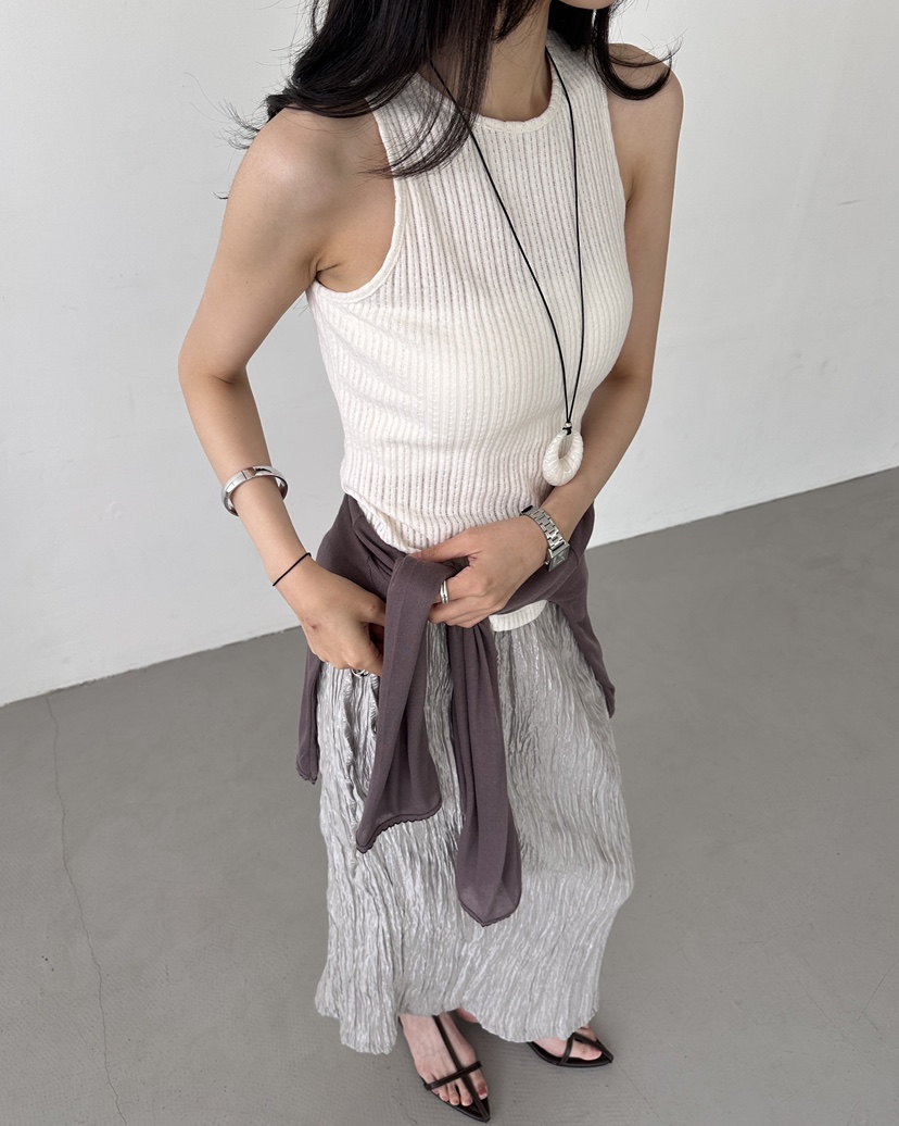 HOWDY/FACT THE NERD韓國直郵女士新款推薦休閑吊帶背心HOWDY/FACT THE NERD吊帶/背心