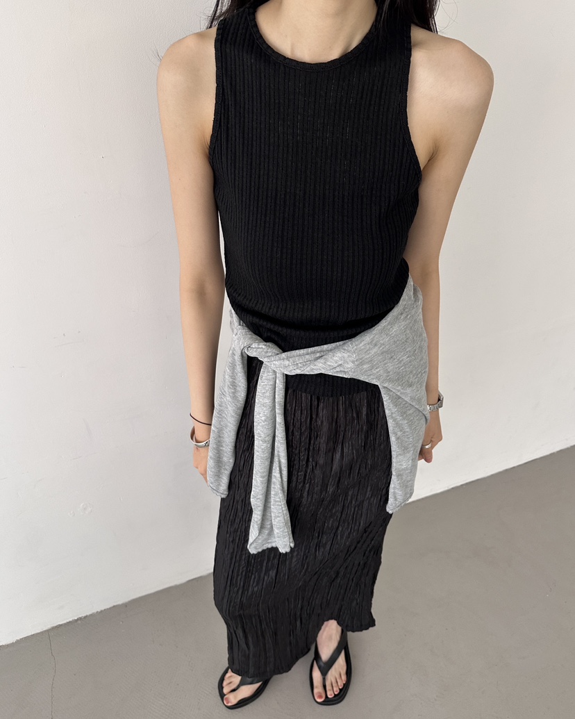 HOWDY/FACT THE NERD韓國直郵女士新款推薦休閑吊帶背心HOWDY/FACT THE NERD吊帶/背心