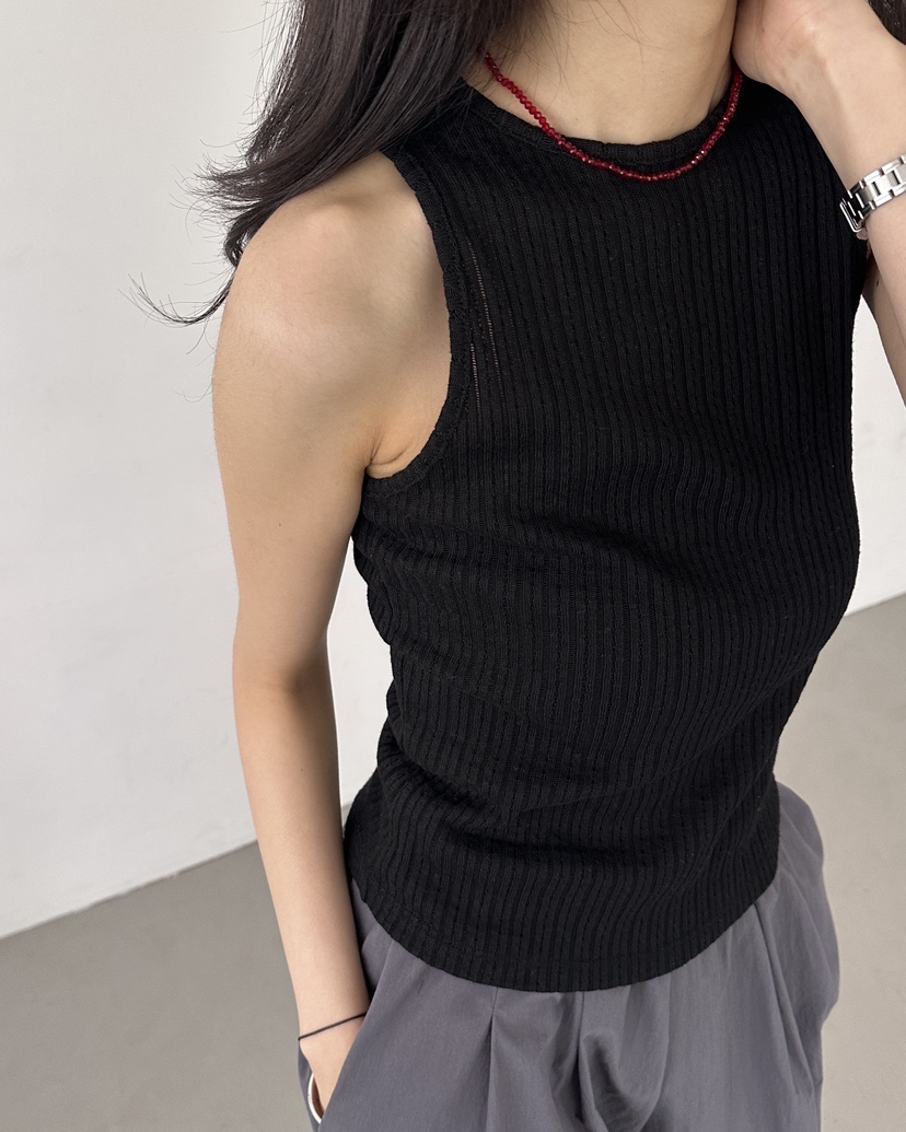 HOWDY/FACT THE NERD韓國直郵女士新款推薦休閑吊帶背心HOWDY/FACT THE NERD吊帶/背心