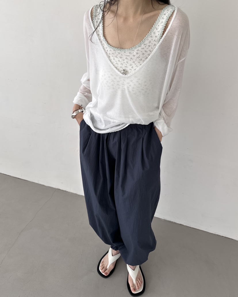HOWDY/FACT THE NERD韓國直郵女士新款人氣26夏季休閑褲HOWDY/FACT THE NERD休閑褲