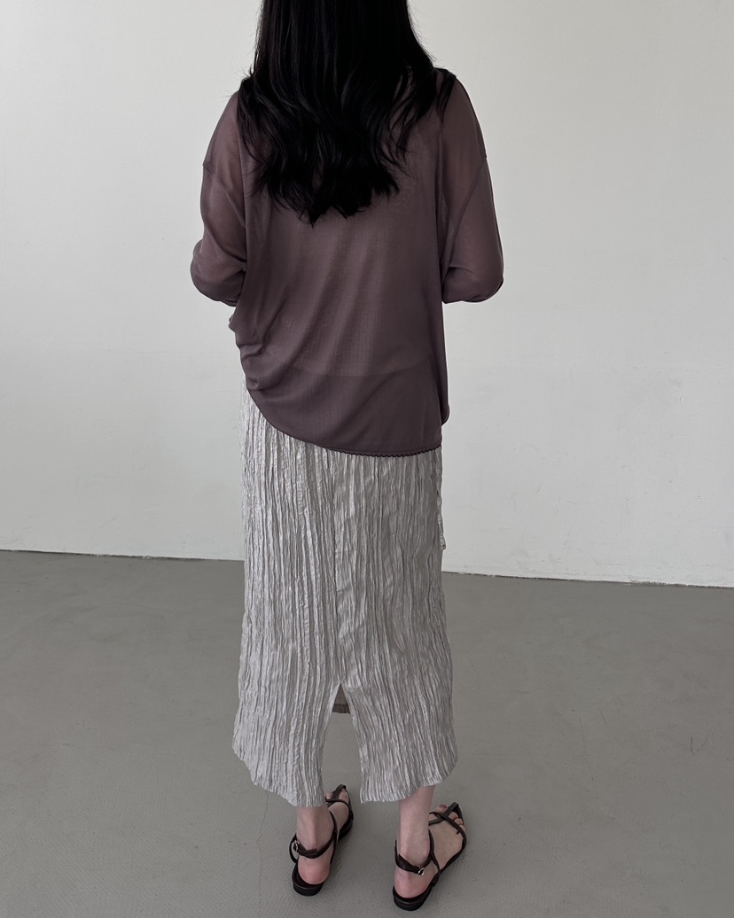 HOWDY/FACT THE NERD東大門實拍女士新品休閑26夏季長裙HOWDY/FACT THE NERD長裙