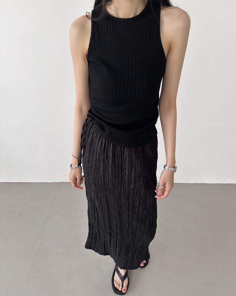 HOWDY/FACT THE NERD東大門實拍女士新品休閑26夏季長裙HOWDY/FACT THE NERD長裙