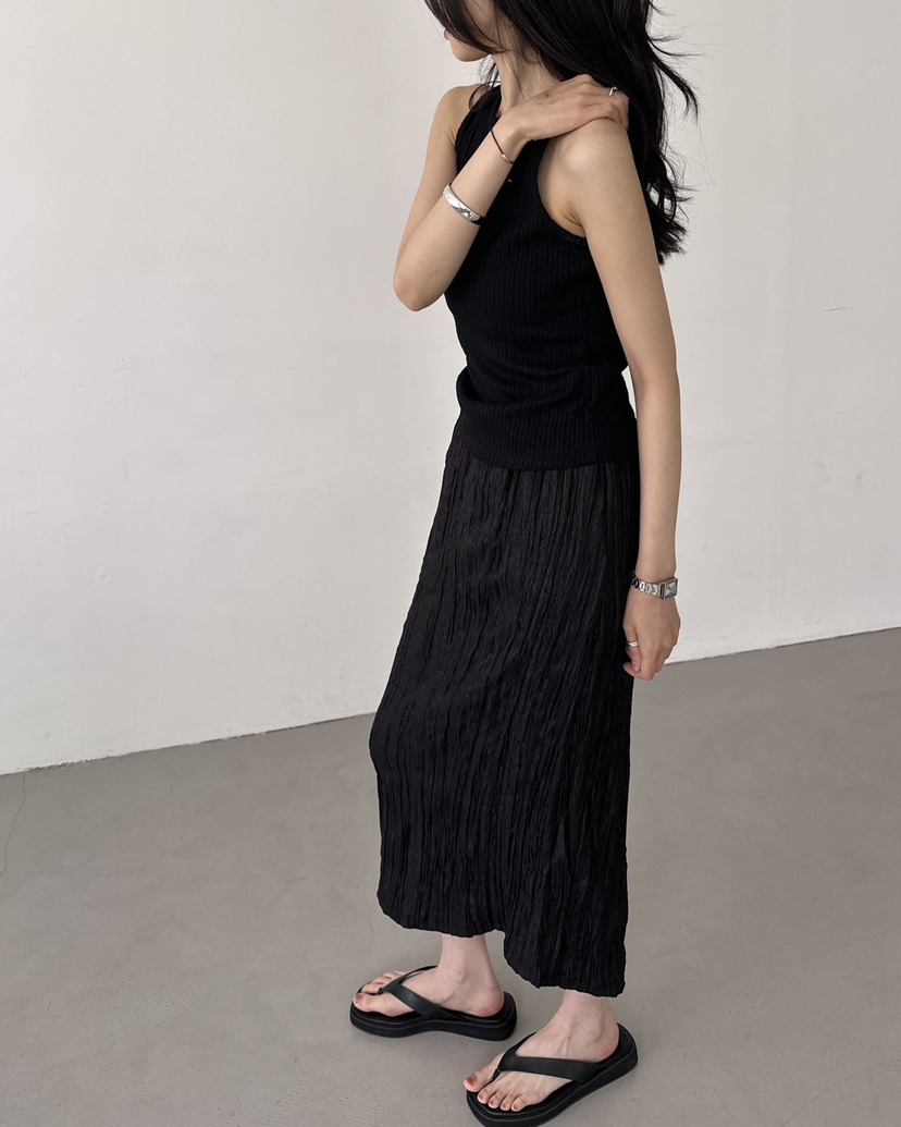 HOWDY/FACT THE NERD東大門實拍女士新品休閑26夏季長裙HOWDY/FACT THE NERD長裙
