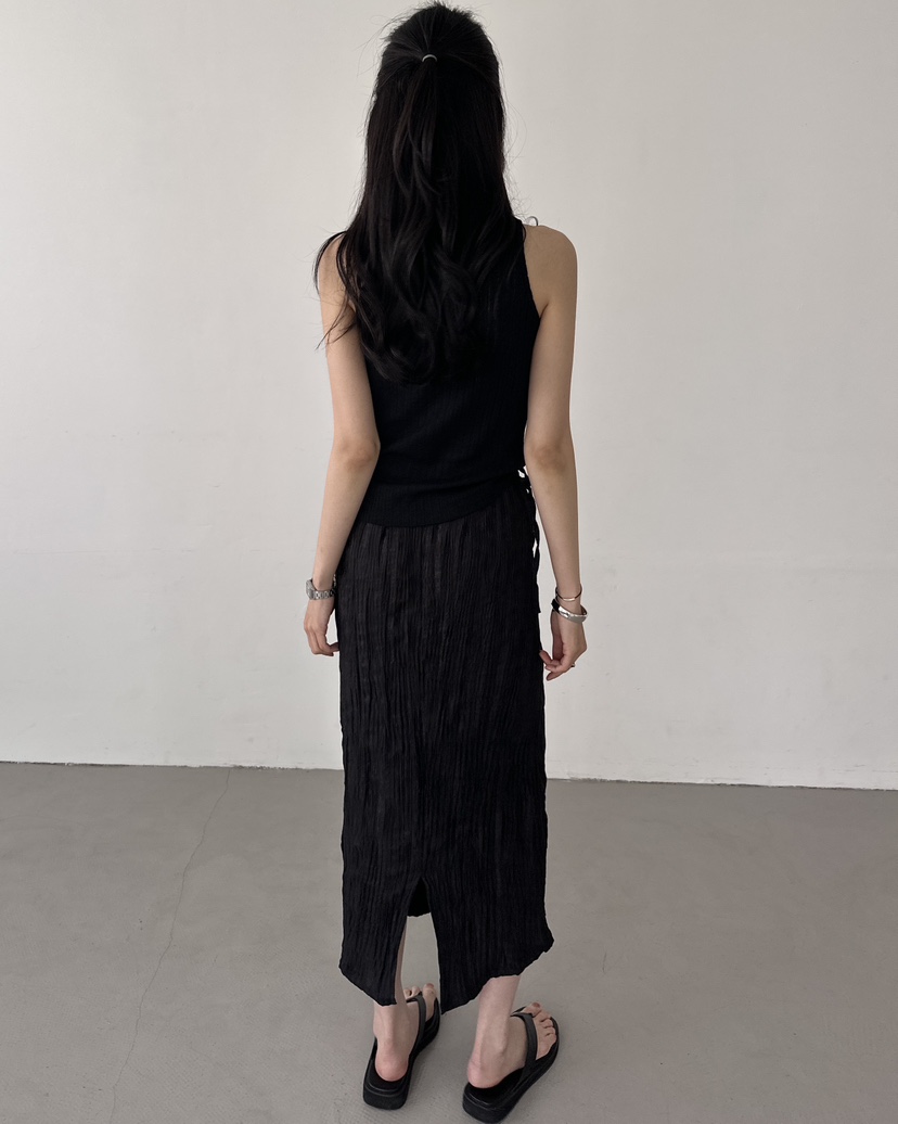 HOWDY/FACT THE NERD東大門實拍女士新品休閑26夏季長裙HOWDY/FACT THE NERD長裙