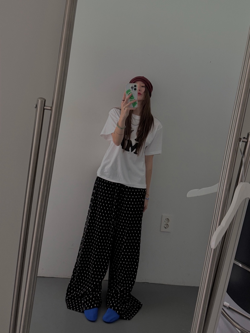 OKIE東大門代購女士新款時尚真品休閑26夏季熱賣休閑褲褶皺OKIE休閑褲