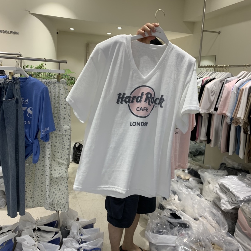 ENDOLPHIN東大門代購女士新品時尚推薦熱賣休閑真品人氣T恤ENDOLPHINT恤圖色1