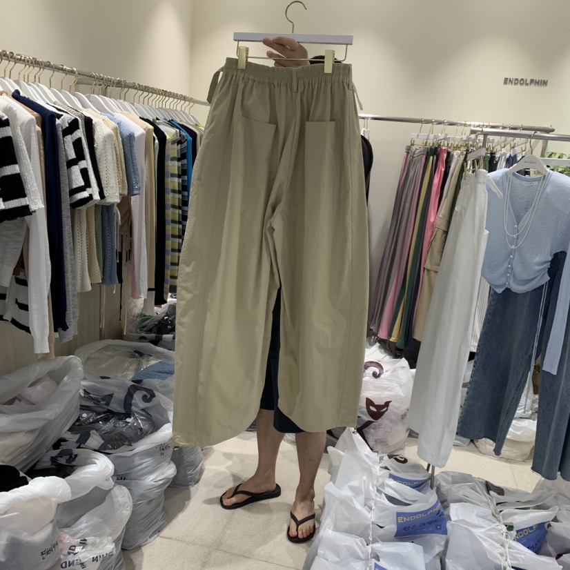 ENDOLPHIN東大門代購女士新品時尚真品26夏季熱賣推薦休閑褲ENDOLPHIN休閑褲