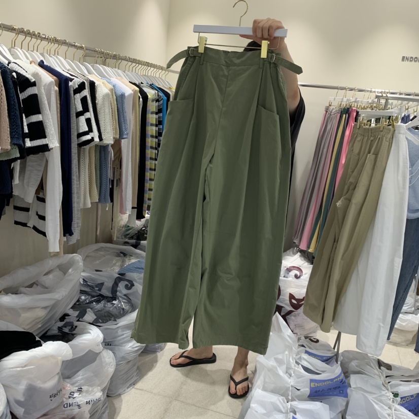 ENDOLPHIN東大門代購女士新品時尚真品26夏季熱賣推薦休閑褲ENDOLPHIN休閑褲圖色3