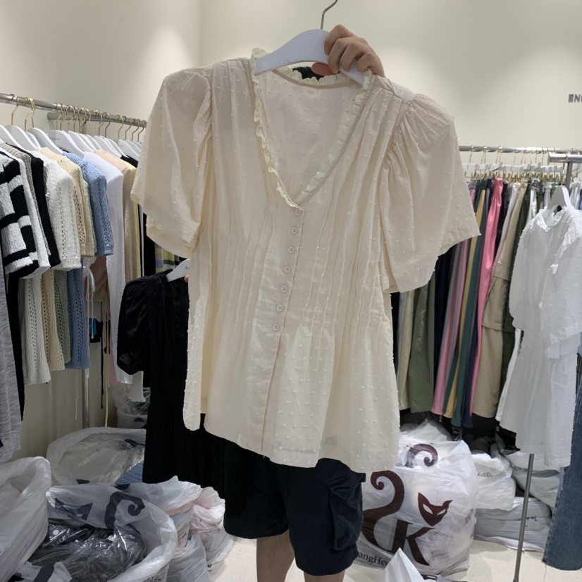 ENDOLPHIN東大門代購女裝新款真品人氣時尚休閑襯衫蕾絲衫ENDOLPHIN襯衫/蕾絲衫圖色2