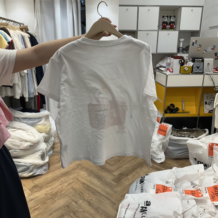 DE LINE東大門實拍女裝新品熱賣推薦人氣26夏季真品休閑T恤DE LINET恤