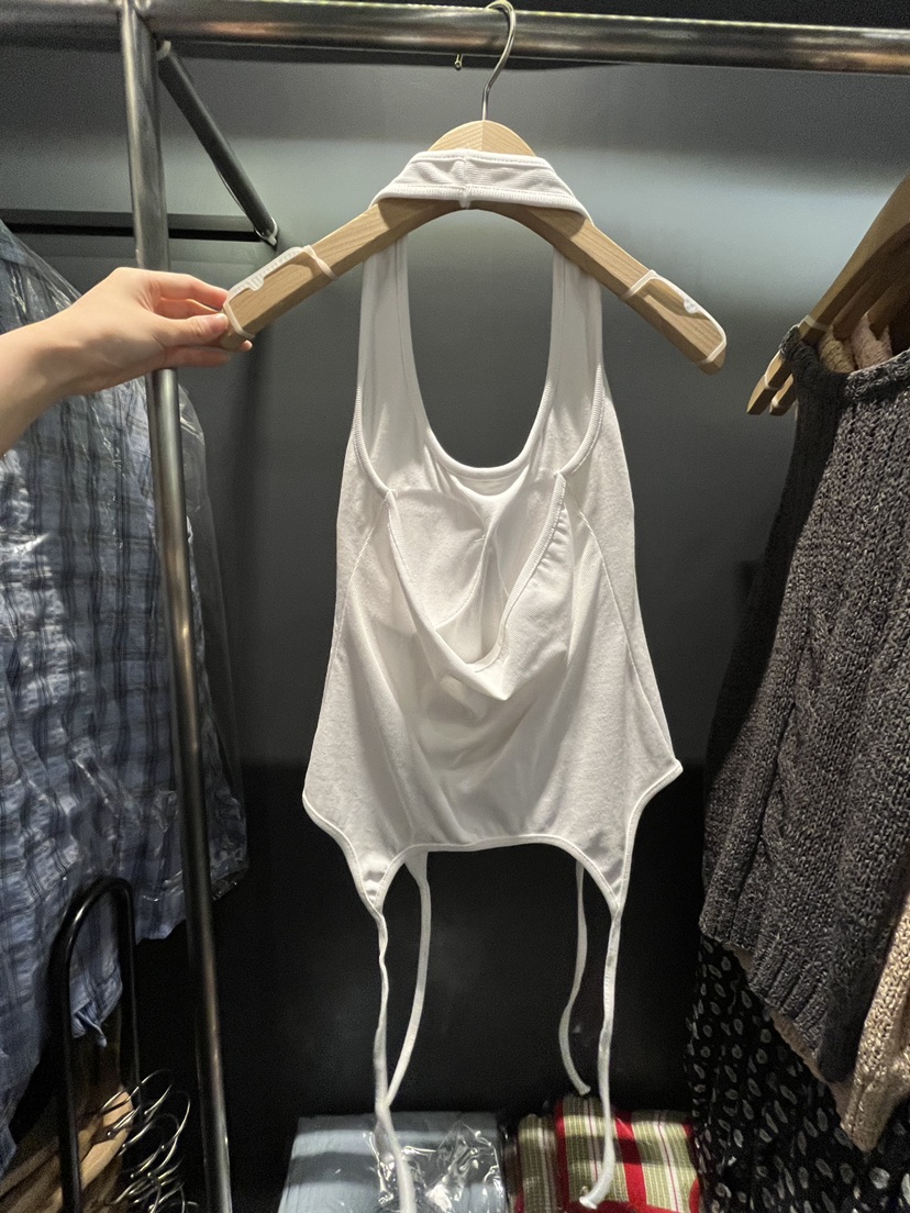 EL BOSQUE韓國直郵女裝新品真品時尚熱賣推薦26夏季吊帶背心EL BOSQUE吊帶/背心