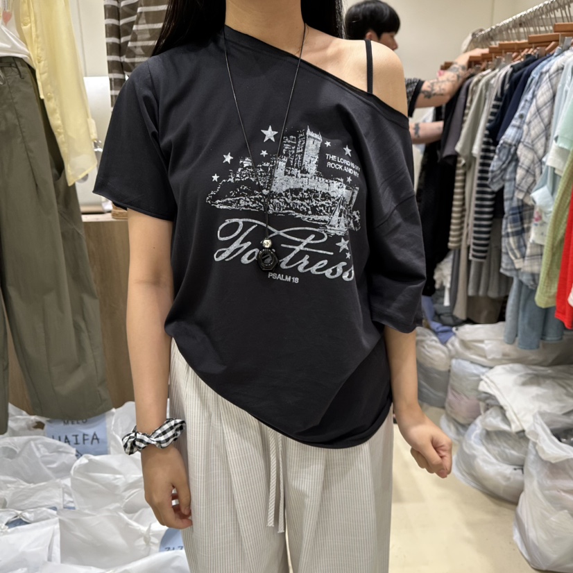 MELO韓國直郵女士新品人氣推薦26夏季真品熱賣時尚休閑T恤MELOT恤圖色2