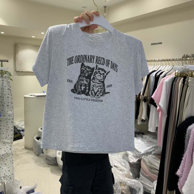ENDOLPHIN東大門代購女士新品人氣26夏季熱賣推薦真品T恤ENDOLPHINT恤圖色3