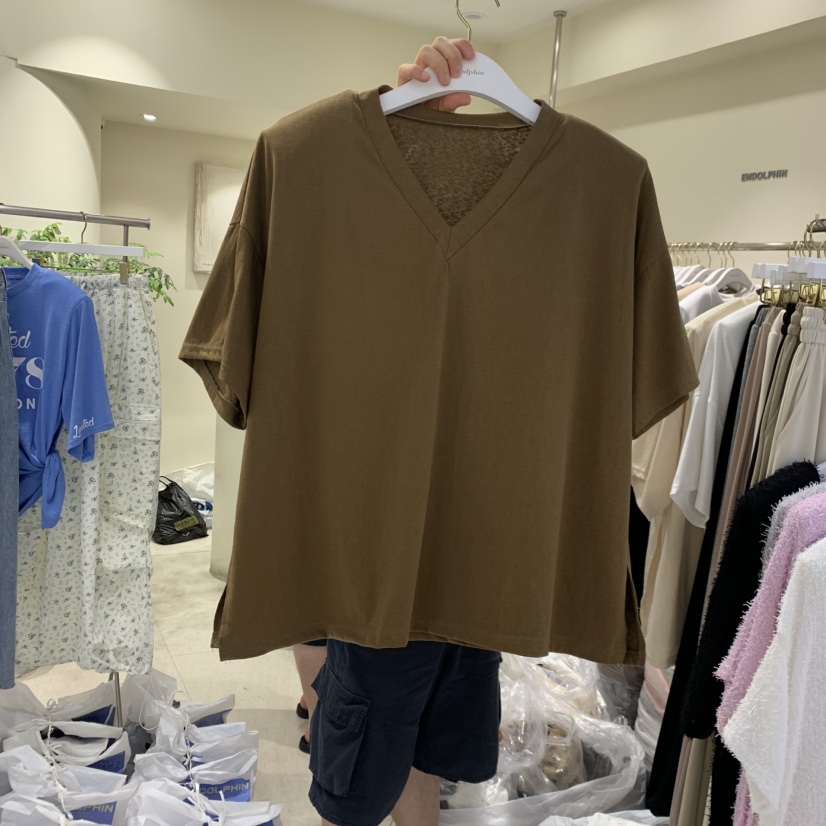ENDOLPHIN東大門直郵女裝新品人氣26夏季推薦真品時尚T恤ENDOLPHINT恤圖色2