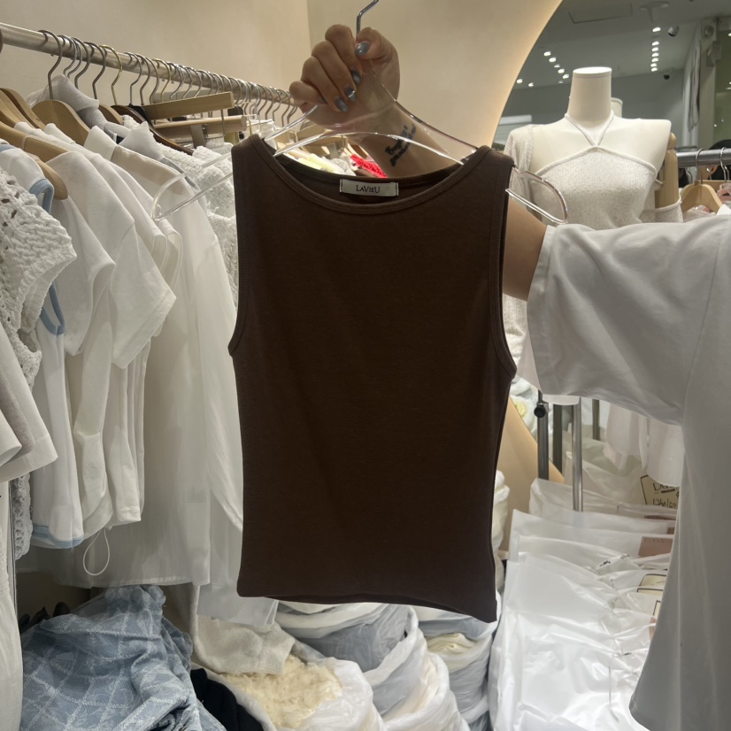 LAVIEU東大門代購女裝新品真品熱賣推薦26夏季吊帶背心無袖LAVIEU吊帶/背心圖色1