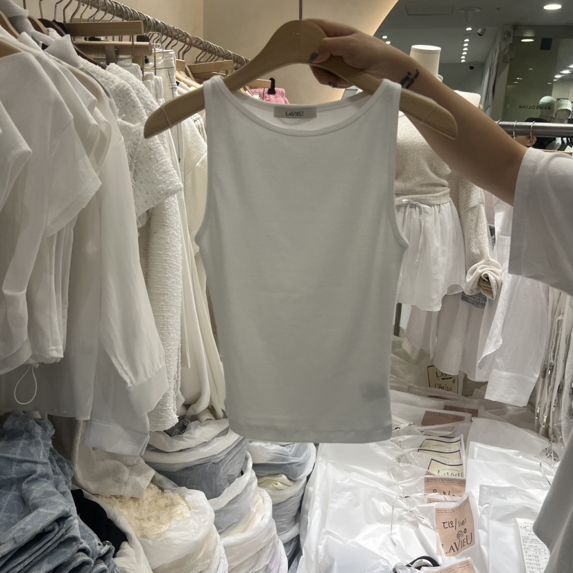 LAVIEU東大門代購女裝新品真品熱賣推薦26夏季吊帶背心無袖LAVIEU吊帶/背心圖色2