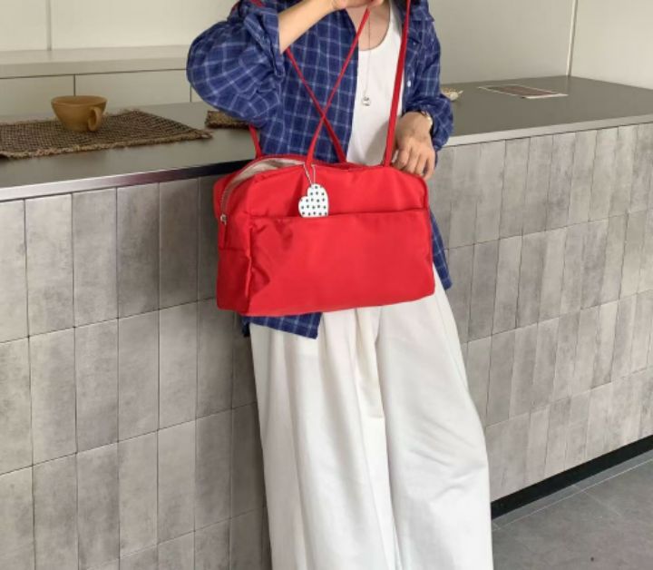 TROUVAILLE東大門直郵女士新款26春夏真品職業單肩斜跨包TROUVAILLE單肩/斜跨包