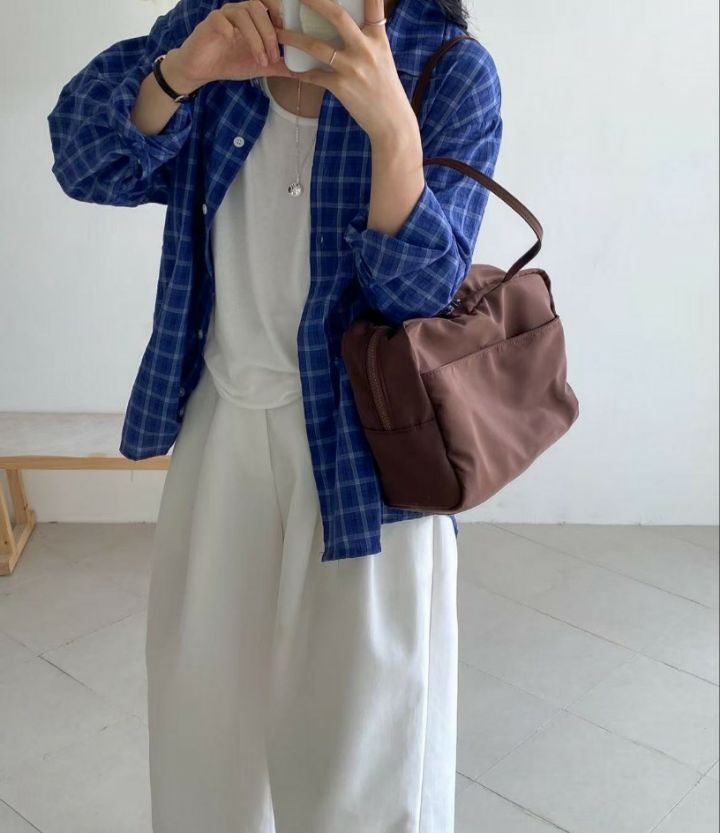 TROUVAILLE東大門直郵女士新款26春夏真品職業單肩斜跨包TROUVAILLE單肩/斜跨包