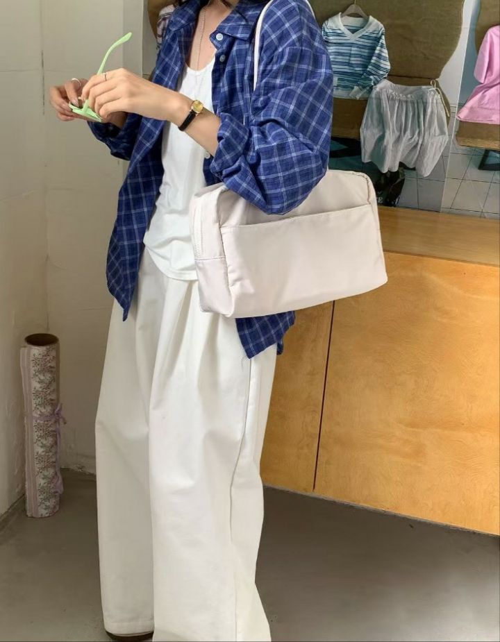 TROUVAILLE東大門直郵女士新款26春夏真品職業單肩斜跨包TROUVAILLE單肩/斜跨包圖色5
