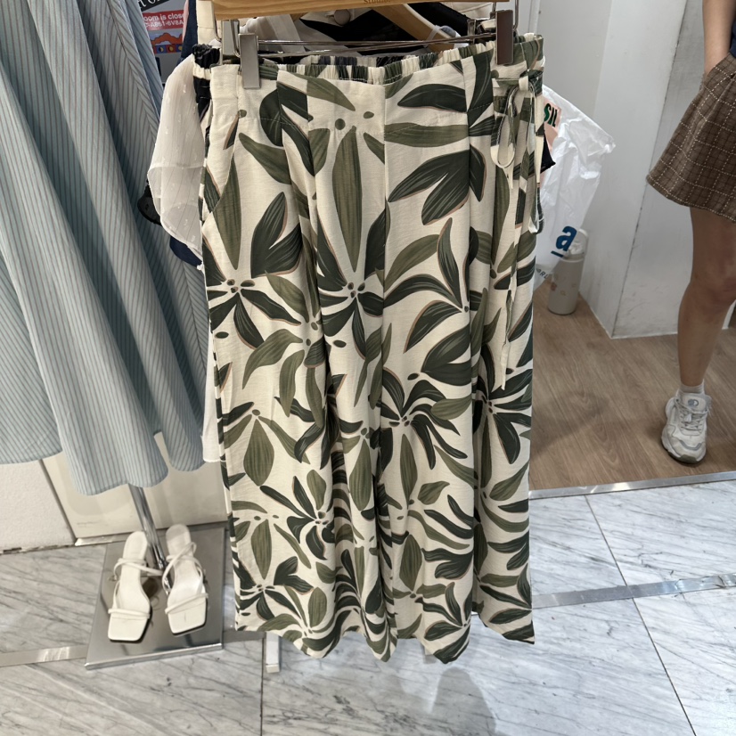 ABLESTUDIO韓國直郵女士新品時尚職業推薦真品熱賣休閑褲ABLESTUDIO休閑褲圖色1綠色
