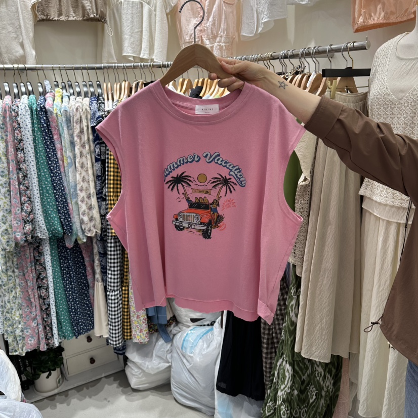 BIKINI東大門直郵女士新款熱賣人氣休閑時尚真品吊帶背心BIKINI吊帶/背心圖色2