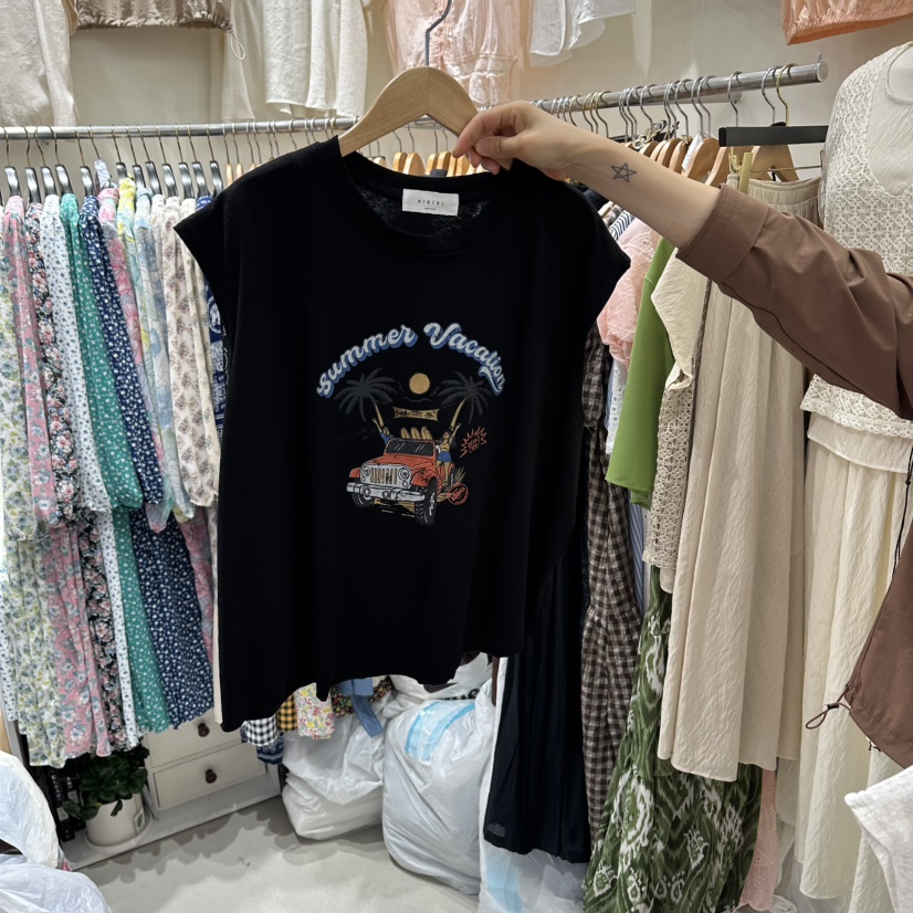 BIKINI東大門直郵女士新款熱賣人氣休閑時尚真品吊帶背心BIKINI吊帶/背心圖色4