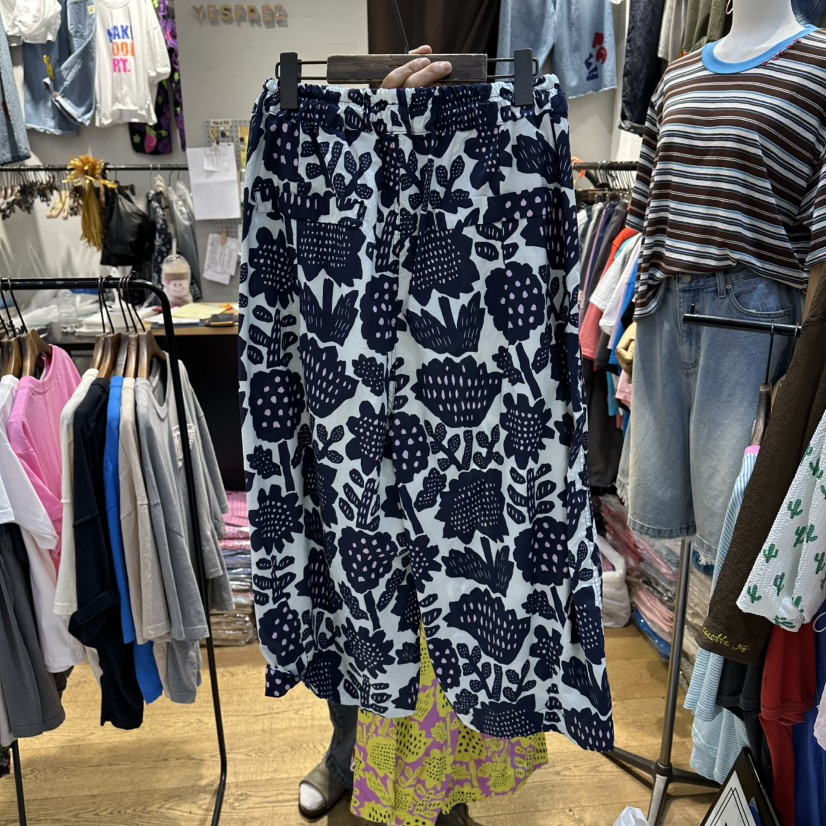 YESFREE韓國代購女裝新品26春夏熱賣時尚職業休閑短褲印花YESFREE短褲