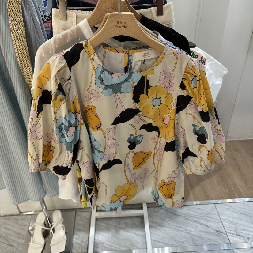 ABLESTUDIO韓國直郵女裝新品推薦人氣職業時尚襯衫蕾絲衫ABLESTUDIO襯衫/蕾絲衫圖色2