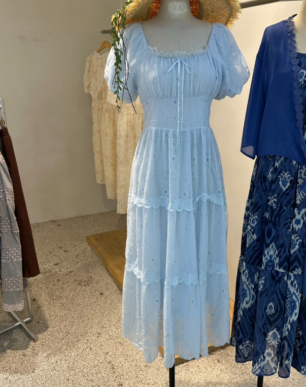 BIKINI東大門直郵女士新款真品推薦職業人氣休閑連衣裙蕾絲BIKINI連衣裙圖色2