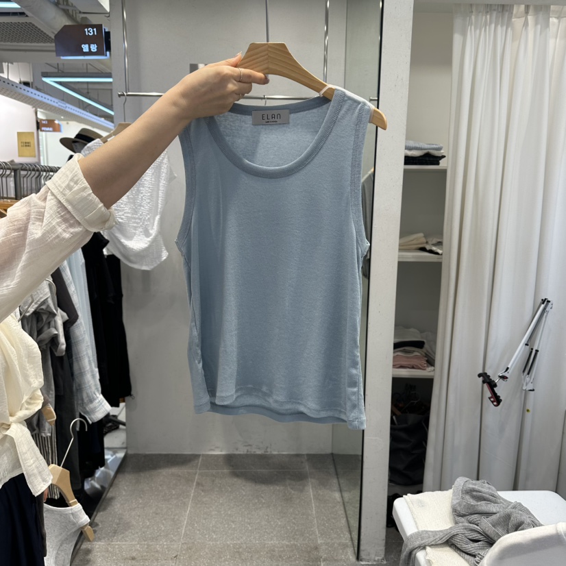 ELAN韓國直郵女裝新品時尚真品人氣推薦吊帶背心柔軟無袖ELAN吊帶/背心圖色3