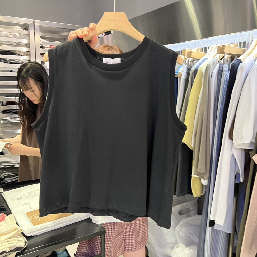 BANY ANCO韓國直郵女士新品人氣熱賣休閑真品26夏季吊帶背心BANY ANCO吊帶/背心圖色1