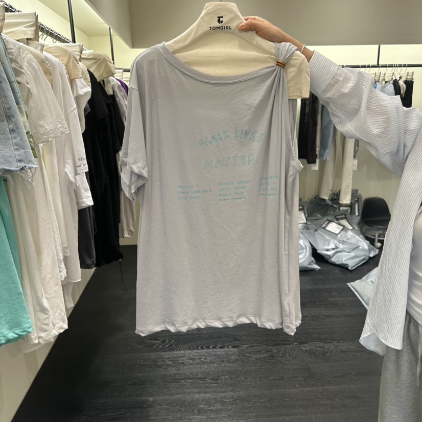 TOMGIRL東大門代購女士新品時尚人氣熱賣休閑26夏季推薦T恤TOMGIRLT恤圖色2