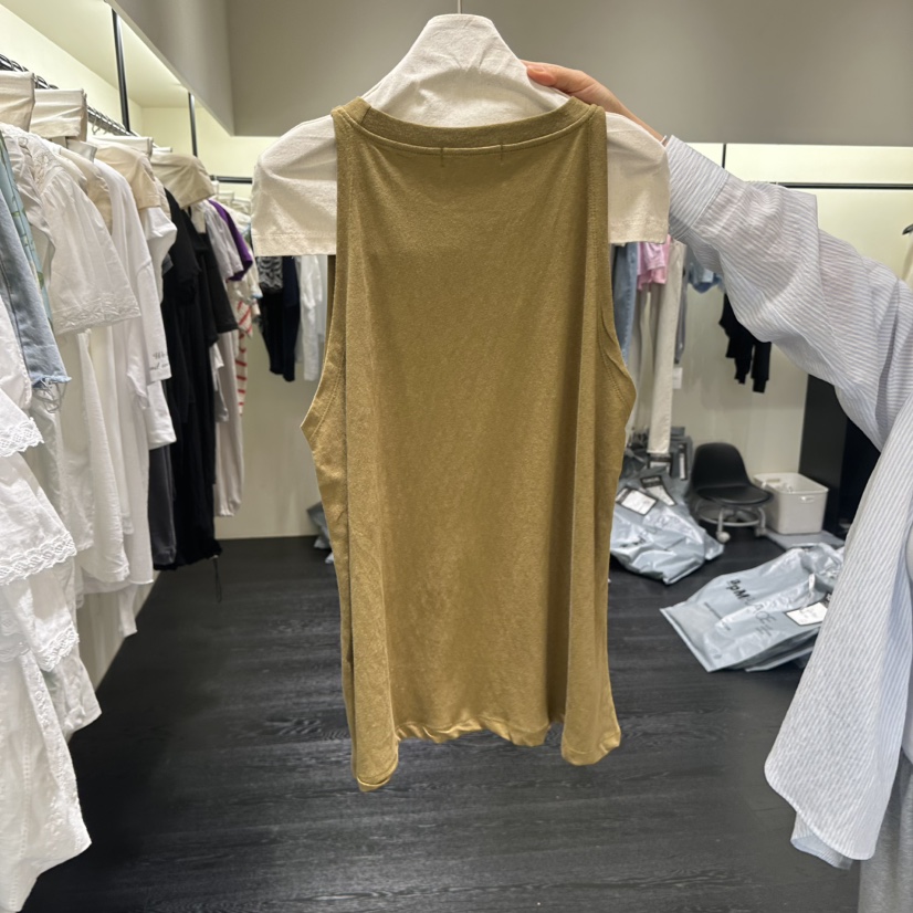 TOMGIRL韓國直郵女裝新款休閑真品人氣26夏季時尚吊帶背心TOMGIRL吊帶/背心
