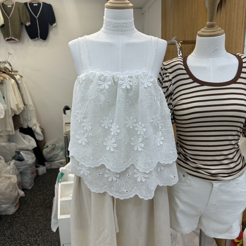 SAGE BRUSH韓國直郵女士新款休閑時尚熱賣職業吊帶背心無袖SAGE BRUSH吊帶/背心圖色1