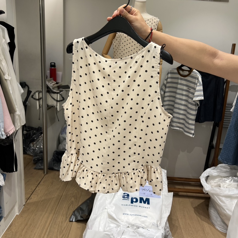 BIEN GARDER東大門實拍女士新品時尚人氣熱賣吊帶背心無袖BIEN GARDER吊帶/背心