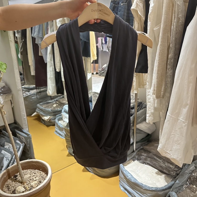 DE VENTI東大門代購女士新款時尚熱賣推薦休閑26春夏吊帶背心DE VENTI吊帶/背心圖色2