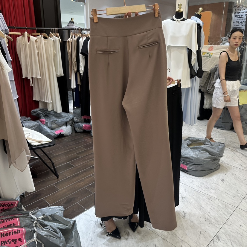 HERISH-HAUTE東大門實拍女士新品推薦休閑真品熱賣休閑褲Herish-Haute-A休閑褲