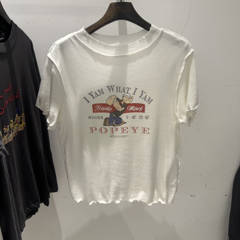 JANE BIRKIN東大門直郵女士新款真品職業人氣T恤大力水手JANE BIRKIN設計師品牌T恤圖色1