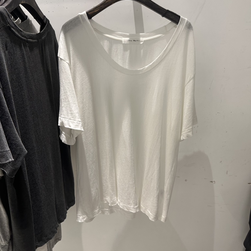 JANE BIRKIN韓國代購女士新品真品時尚休閑推薦26春夏T恤JANE BIRKIN設計師品牌T恤圖色1