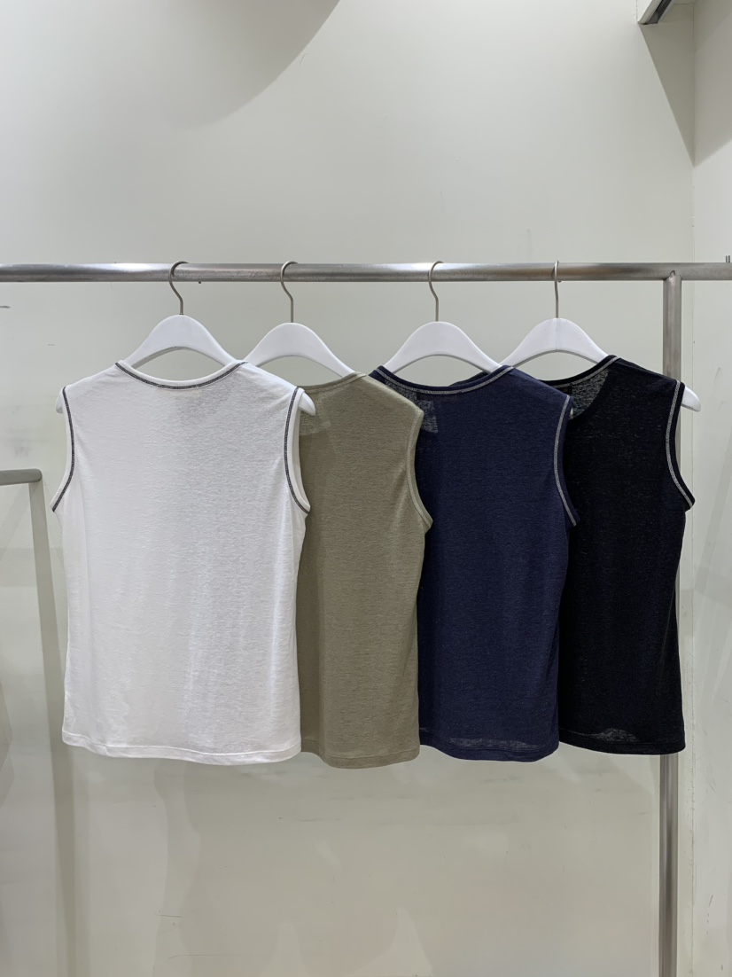 THE SIGNATURE韓國直郵女裝新品熱賣推薦吊帶背心亞麻無袖THE SIGNATURE吊帶/背心