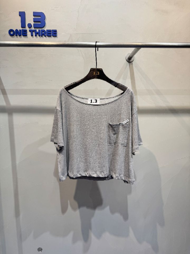 1.3東大門實拍女士新款26春夏真品職業人氣時尚推薦熱賣T恤1.3_ONE THREET恤圖色1
