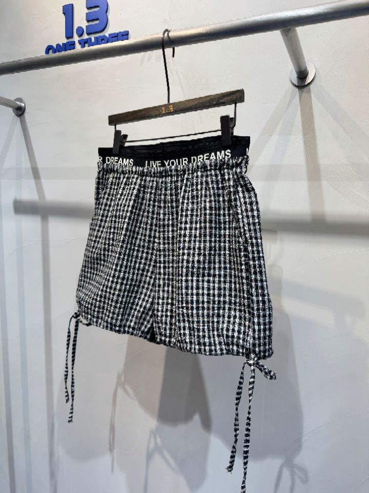 1.3東大門實拍女士新品推薦休閑26春夏真品熱賣人氣短褲1.3_ONE THREE短褲