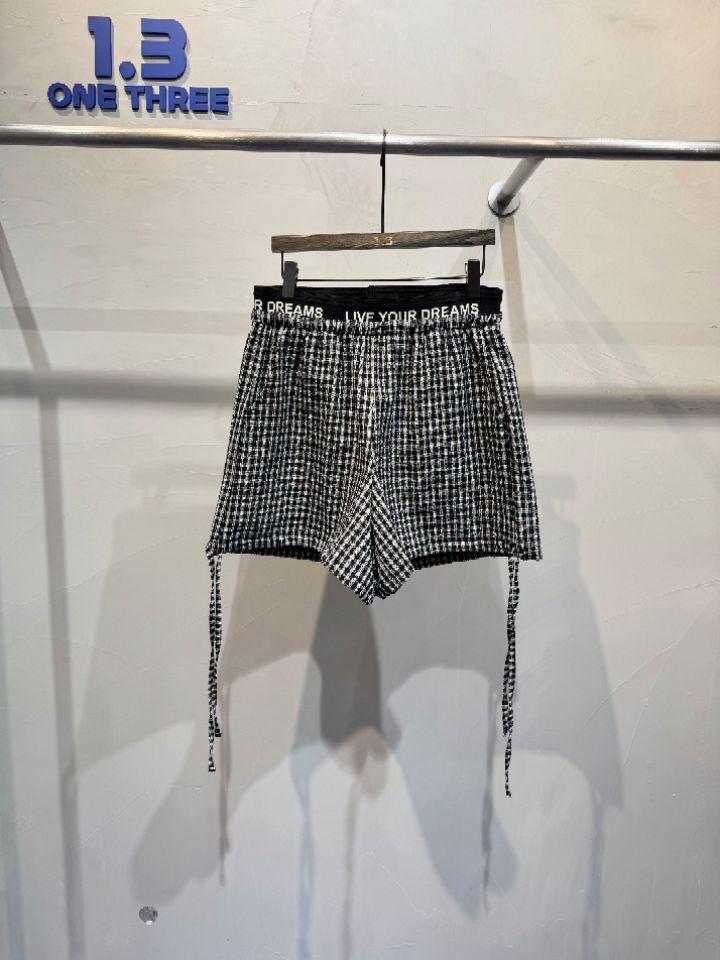 1.3東大門實拍女士新品推薦休閑26春夏真品熱賣人氣短褲1.3_ONE THREE短褲圖色2