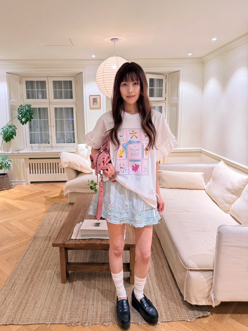 BOUTIQUE-L韓國直郵女裝新款職業熱賣時尚推薦人氣真品T恤BOUTIQUE-LT恤