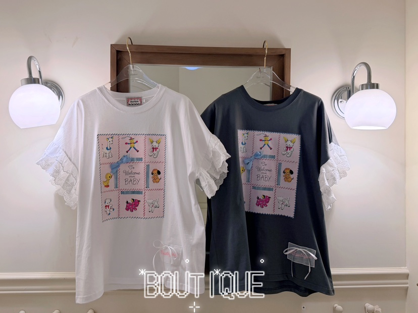 BOUTIQUE-L韓國直郵女裝新款職業熱賣時尚推薦人氣真品T恤BOUTIQUE-LT恤