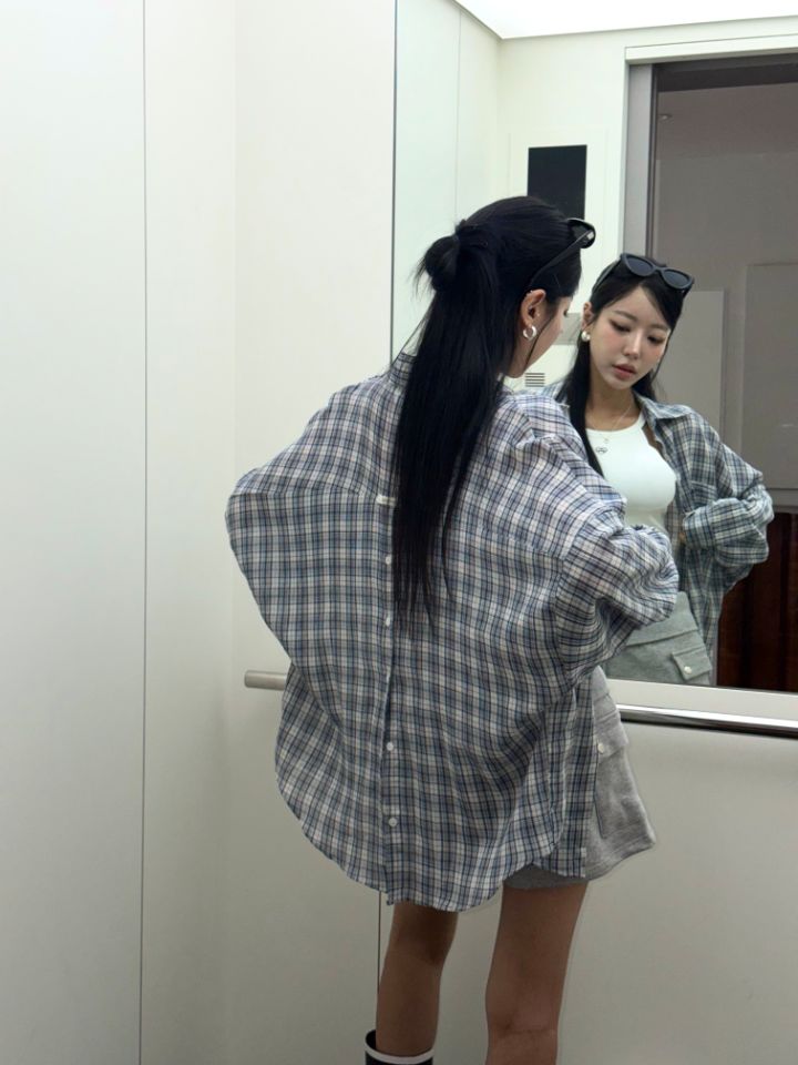 mars東大門直郵女裝新款時尚26春夏休閑熱賣職業襯衫蕾絲衫mars襯衫/蕾絲衫