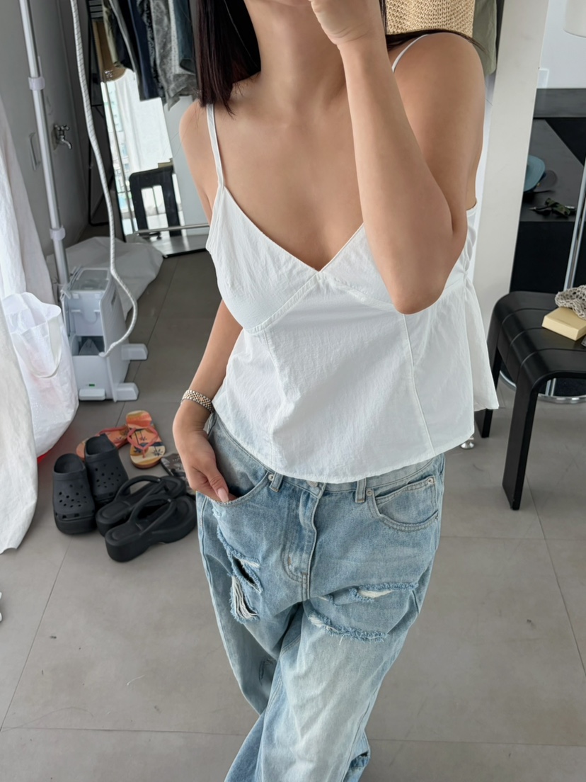 BYRING東大門代購女裝新品熱賣休閑推薦真品人氣吊帶背心BYRING吊帶/背心