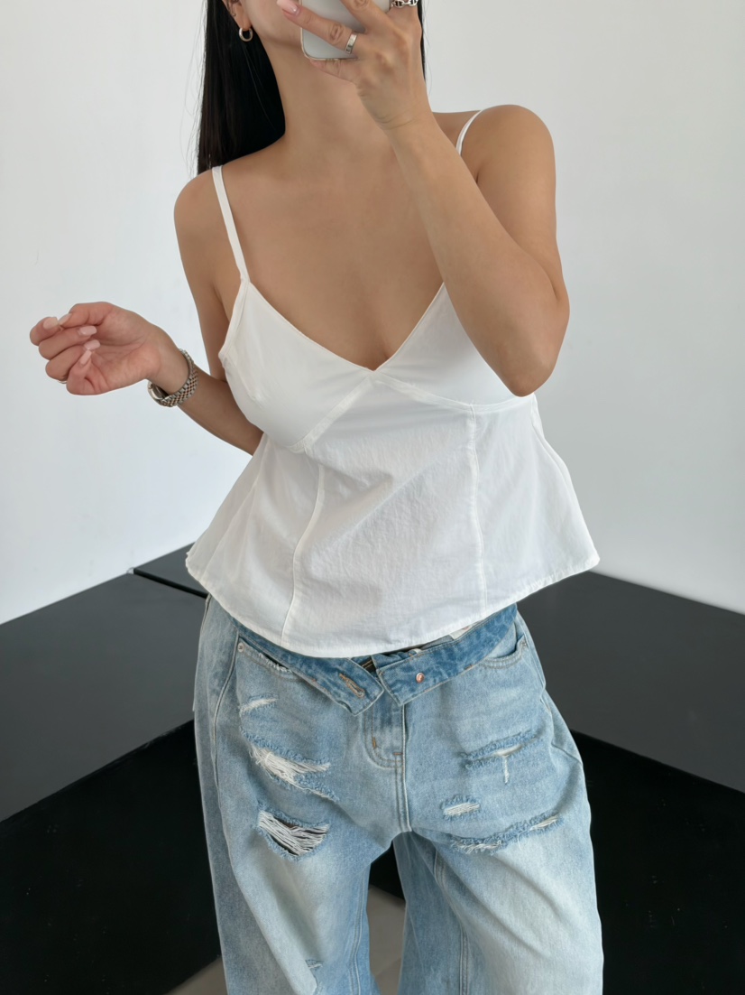 BYRING東大門代購女裝新品熱賣休閑推薦真品人氣吊帶背心BYRING吊帶/背心