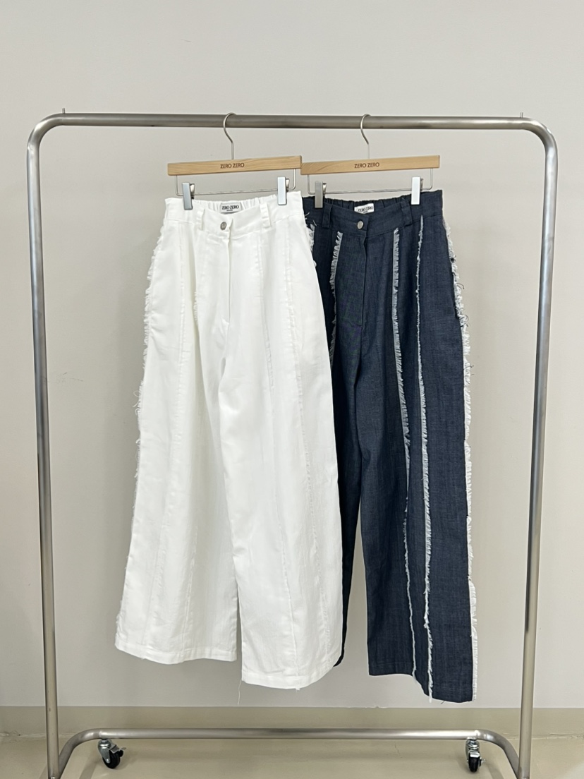 ZEROZERO東大門直郵女裝新品職業真品推薦熱賣休閑褲流蘇ZEROZERO休閑褲