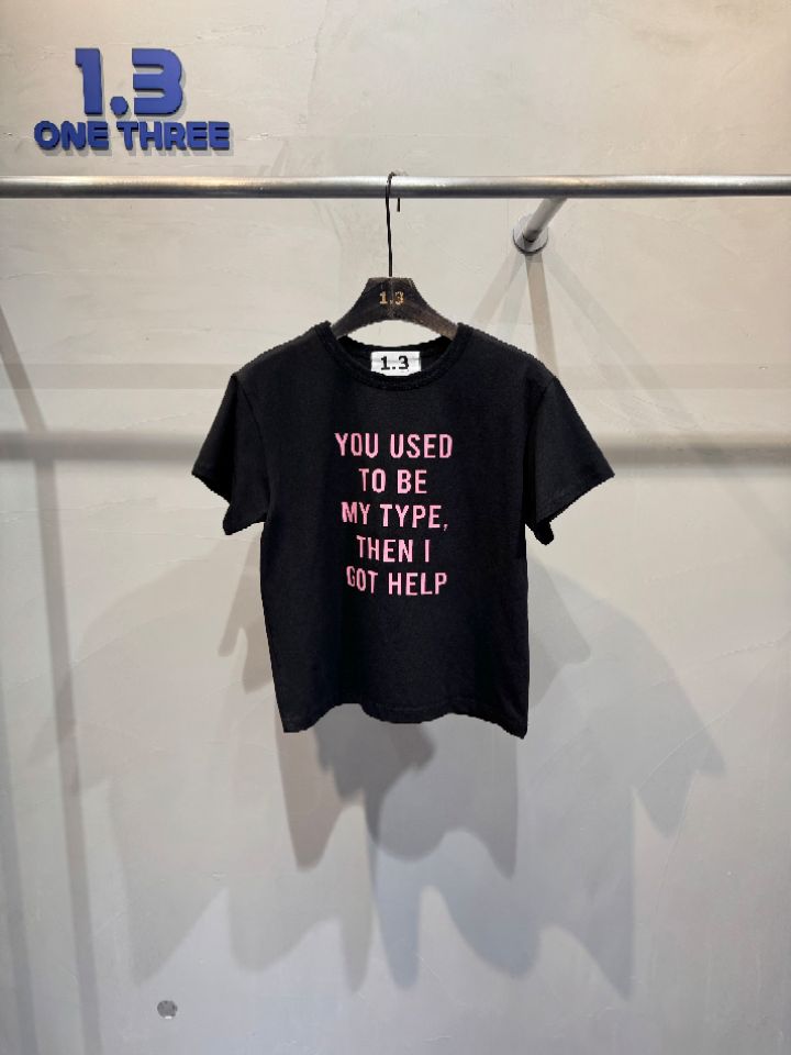 1.3韓國代購女士新款推薦時尚職業真品休閑熱賣人氣26春夏T恤1.3_ONE THREET恤圖色4